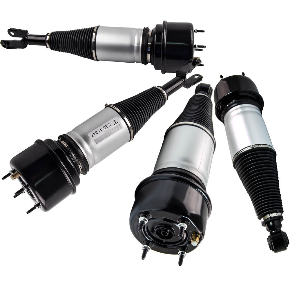 4x Avant + Arrière Suspension Pneumatique Luftfederbein compatible for Jaguar X350 X358