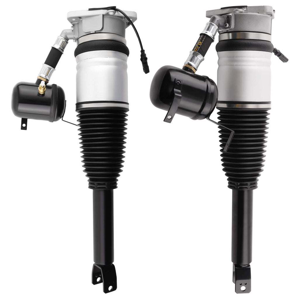 Pair Rear L + R Air Suspension Strut compatible for Audi A8 D3 4E compatible for VW Phaeton 3D1 3D2 3D3
