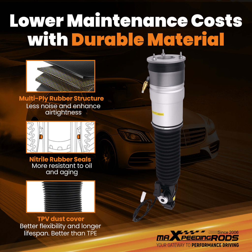 Rear Left Air Suspension Shock Strut compatible for BMW 7 Series F01 F02 740i 750Li 760Li