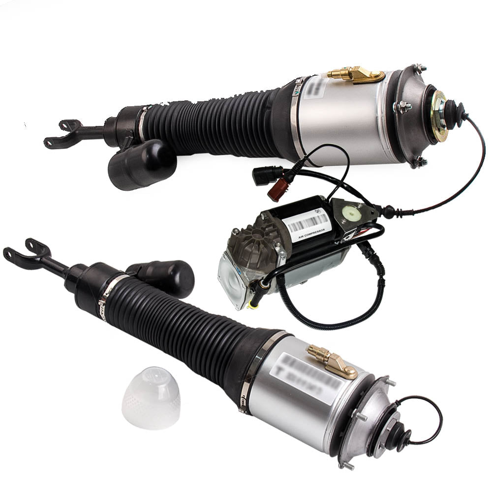 2x Avant Pneumatique Suspension compatible for vw phaéton compatible for Bentley Continental + compressor