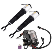 Laad de afbeelding in de galerijviewer, 2x Avant Air Suspension Pneumatique compatible for Audi A8 D3 4E 04-10 + 1 compressor New