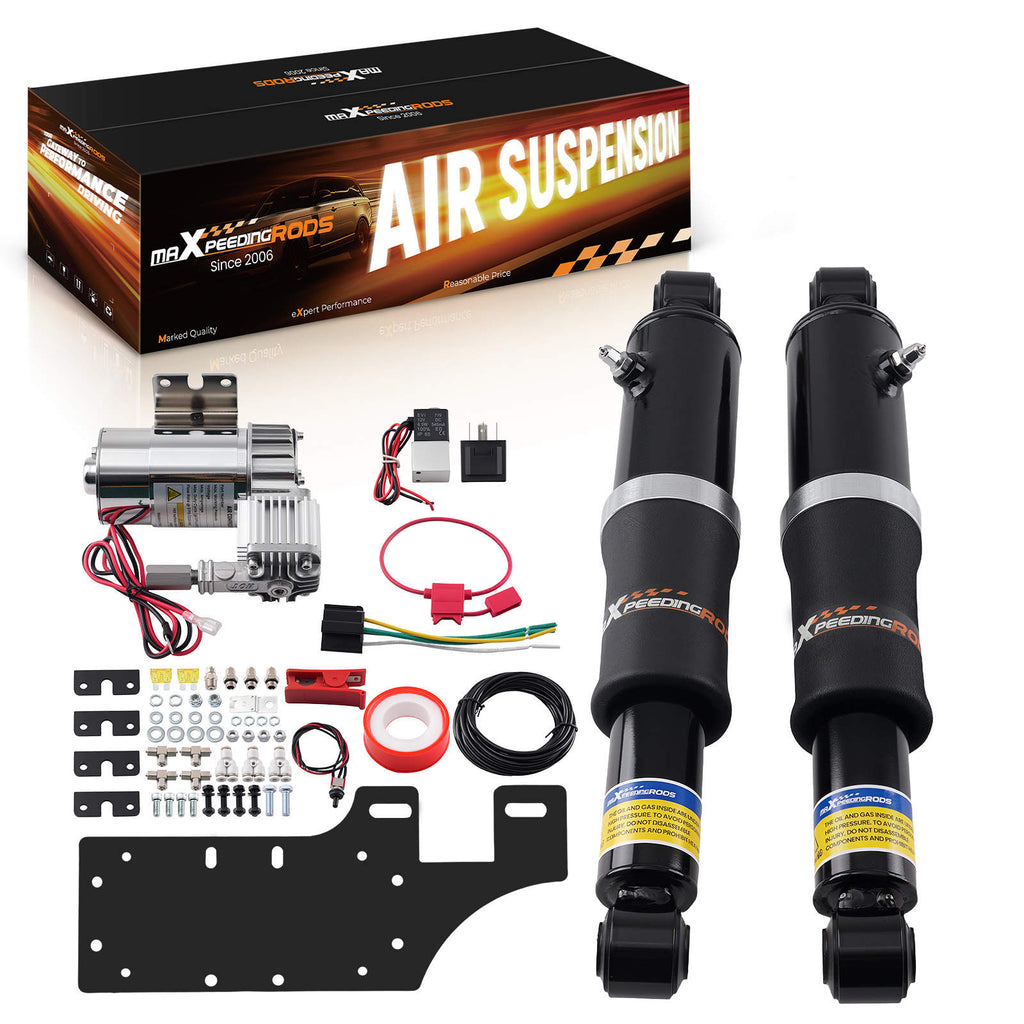 Smooth Air Suspension Rear Ride Kit compatible for Harley Touring Road King Street Glide