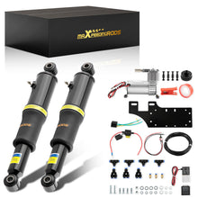 Laad de afbeelding in de galerijviewer, Rear Air Ride Suspension Set compatible for Harley Touring models King Street 1994-2020