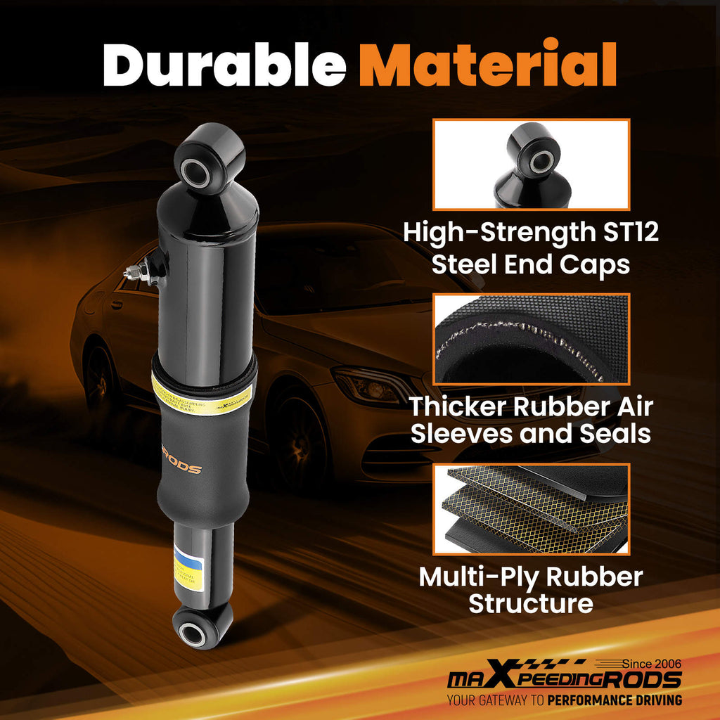 Rear Air Ride Suspension Set compatible for Harley Touring models King Street 1994-2020