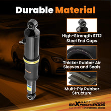 Laad de afbeelding in de galerijviewer, Rear Air Ride Suspension Set compatible for Harley Touring models King Street 1994-2020