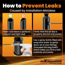 Laad de afbeelding in de galerijviewer, Rear Air Ride Suspension Set compatible for Harley Touring models King Street 1994-2020