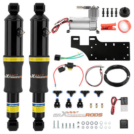 2x achter Schokdemper Air Ride Ophangingskit geschikt voor Harley Touring Models 94-20
