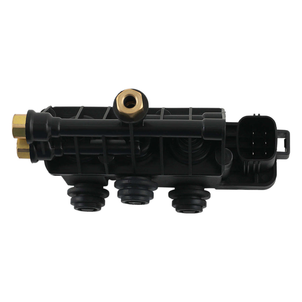 2x Front Air Suspension Valve Block compatible for Land Rover Range Rover Discovery LR3 LR4