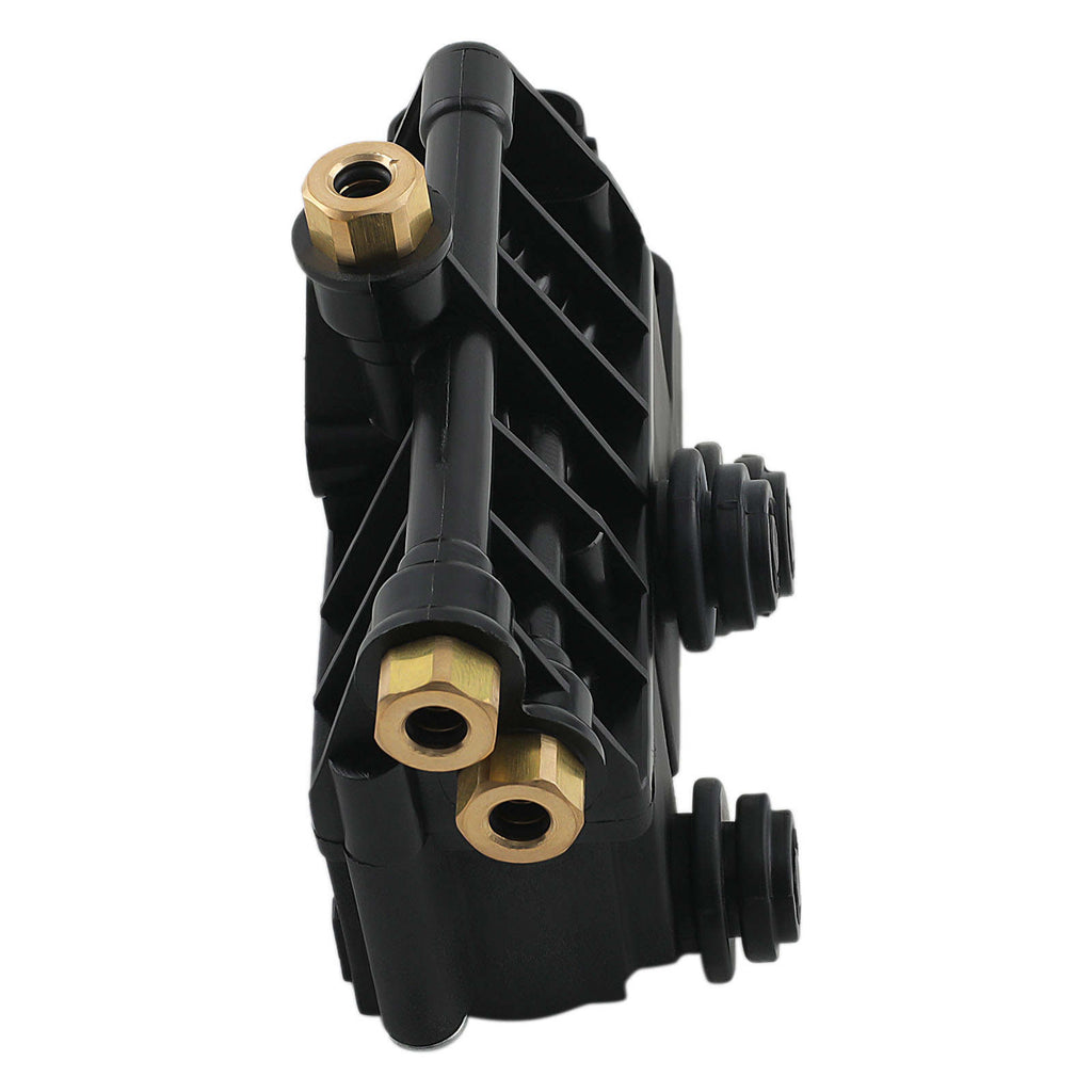 2x Front Air Suspension Valve Block compatible for Land Rover Range Rover Discovery LR3 LR4