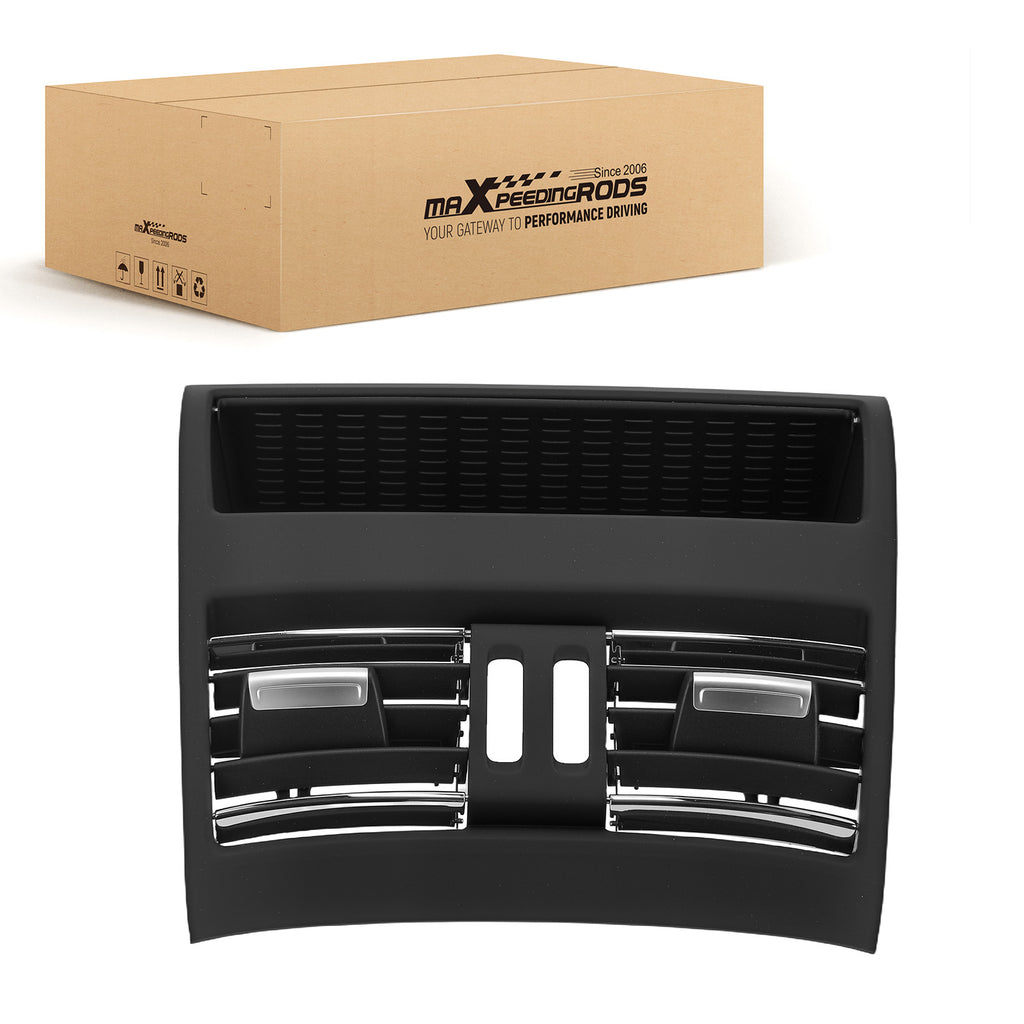 Aérateur Air Arrière compatible for BMW 520d 523i 525d 535d 2010-16 64229172167 Noir Chrome