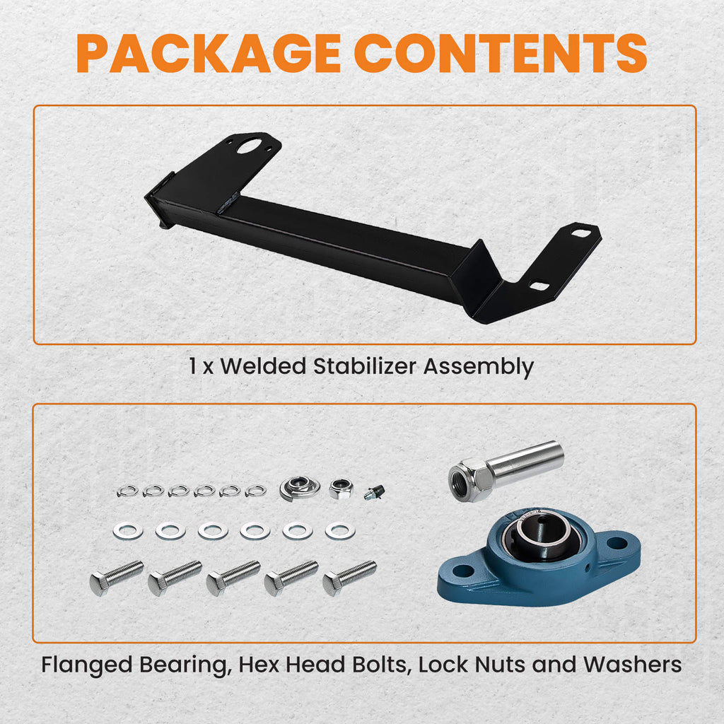 Steering Gear Box Stabilizer Brace New compatible for Dodge Ram 1994-2002 1500 2500 4X4