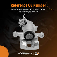 Load image into Gallery viewer, Brake Caliper Rear Right compatible for Hyundai i10 2007 2008 2009 2010 2012 2013 BHQ931E
