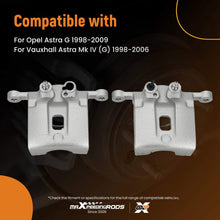 Laad de afbeelding in de galerijviewer, Front Left Brake Caliper compatible for Opel Vauxhall Astra MK IV G F70 F35 T98 90544002