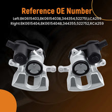 Laad de afbeelding in de galerijviewer, Pinzas de Freno Trasero L+R compatible for Audi A4 B8 8KH 8K2 8K5 A5 8T3 8F7 8TA 8K0615403