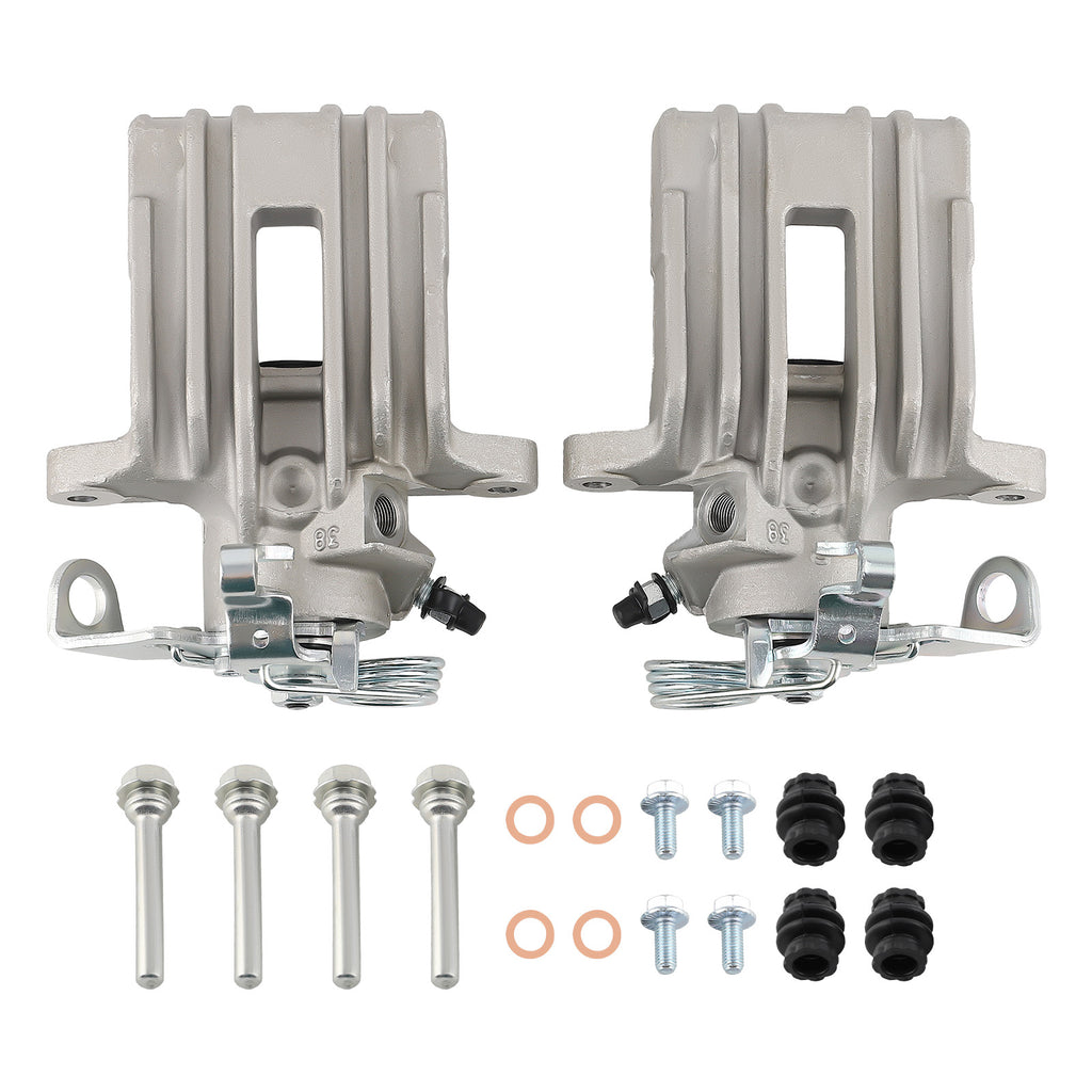 2 x Achter Brake Calipers Solid Kit geschikt voor VW Golf MK4 1998-2005 1.4 1.8T 1.9 TDI