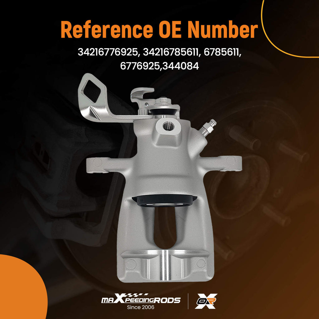 Brake Caliper Left Rear compatible for Mini Cooper S R56 R57 R58 One Clubman R55 2006-2015