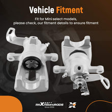 Laad de afbeelding in de galerijviewer, Pair Rear L R Brake Caliper forMini R56 Cooper 2006 Cabriolet R57 34216785611