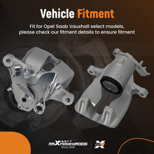 Laad de afbeelding in de galerijviewer, 2x Brake Caliper Rear Left+Right compatible for Vauxhall Insignia Mk I (A) G09 2.0 13390034