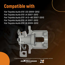 Laad de afbeelding in de galerijviewer, Floating Caliper Left Rear compatible for Toyota Auris compatible for Corolla E15 07-14 4785002100 36mm