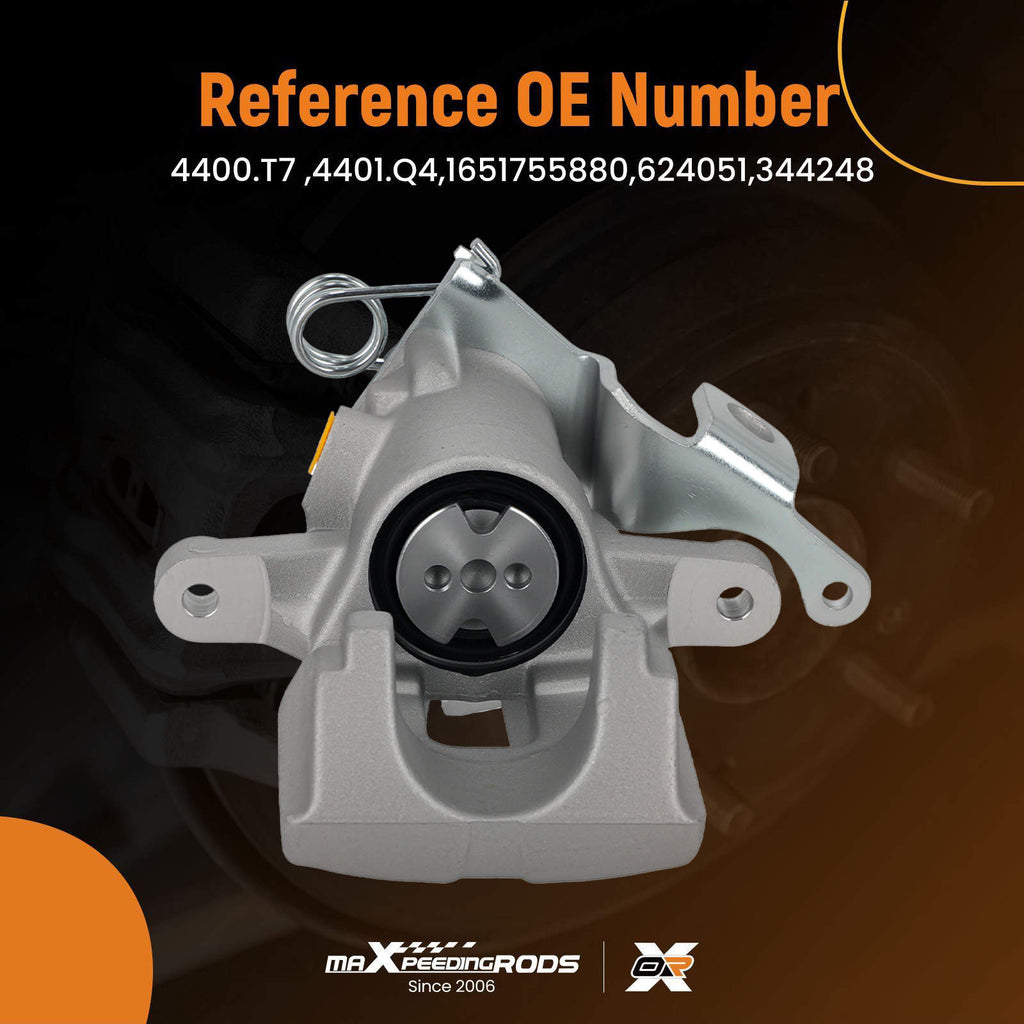 Rear Disc Brake Caliper Left compatible for Citroen C4 Picasso I Grand Picasso I 2006-2013