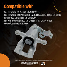 Load image into Gallery viewer, Rear Left Disc Brake Caliper compatible for Hyundai i10 1.0 1.2 i20 1.0 1.4 58210B4300 34mm