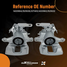 Load image into Gallery viewer, Rear Brake Caliper Pair compatible for Ford Transit MK7 Tourneo 2006-2014 1521632 1433963