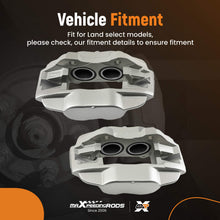 Laad de afbeelding in de galerijviewer, 2x Brake Caliper Front LeftRight compatible for Land Rover Defender 90 130 SEB500440