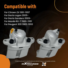 Laad de afbeelding in de galerijviewer, Brake Caliper Left + Right Front compatible for Renault Clio Twingo Logan 7701201965 48mm