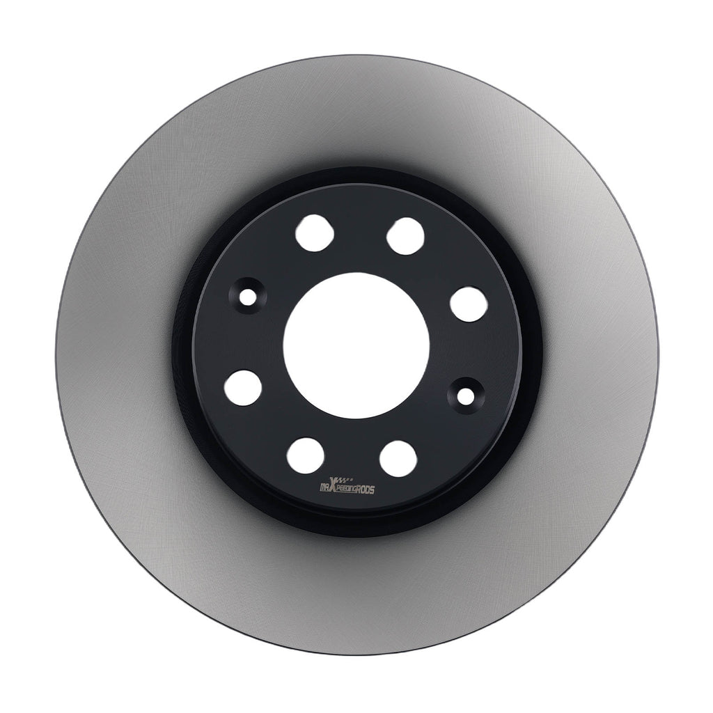 2x Front Brake Disc Left Right compatible for Opel Corsa D S07 2006-2014 93197241 257mm