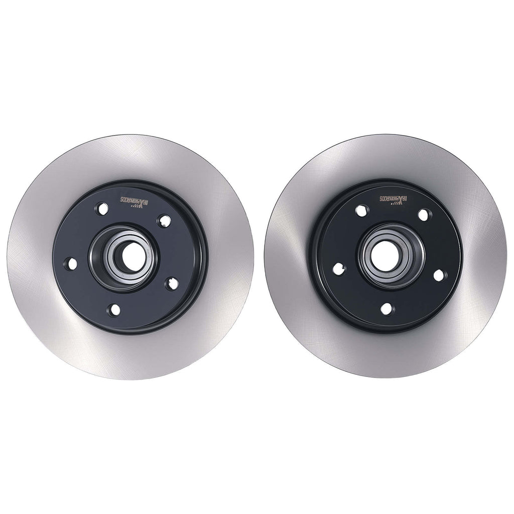 Rear Brake Discs and Pads compatible for Opel Vivaro/Compatible for Renault Trafic 2001-2014 4320600QAB