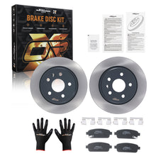 Laad de afbeelding in de galerijviewer, Achter Brake Discs Pads Set geschikt voor Vauxhall Astra/geschikt voor Opel Astra J 2009-2015 13502134
