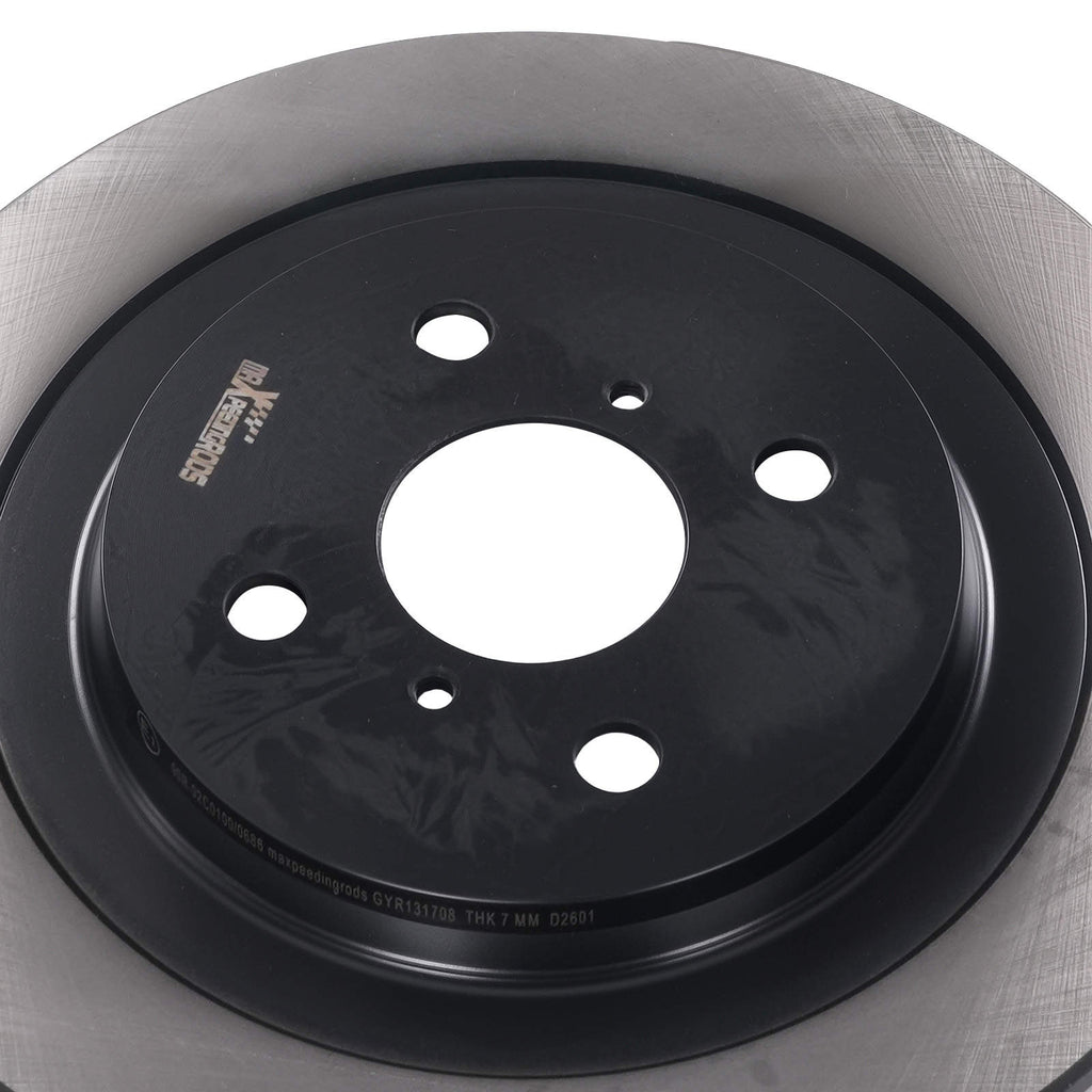Front and Rear Brake Discs Pads Kit compatible for Toyota Yaris/Vitz P9 Hatch 2006-2011