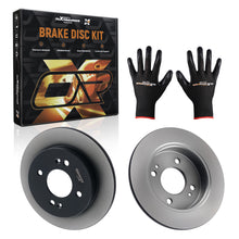Laad de afbeelding in de galerijviewer, Pair Brake Discs Achter LeftRight geschikt voor Hyundai i10 geschikt voor Kia Picanto 5841107300 234mm