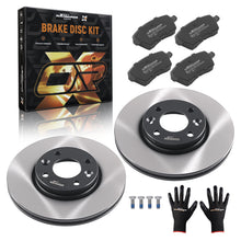 Laad de afbeelding in de galerijviewer, Voor Brake Discs en Pads geschikt voor Dacia Logan/geschikt voor Renault Logan 2007-2013 0990781X