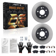 Laad de afbeelding in de galerijviewer, Vented Brake Disc Brake Pads Voor geschikt voor Mercedes-Benz A-Klasse W169 2004-2012