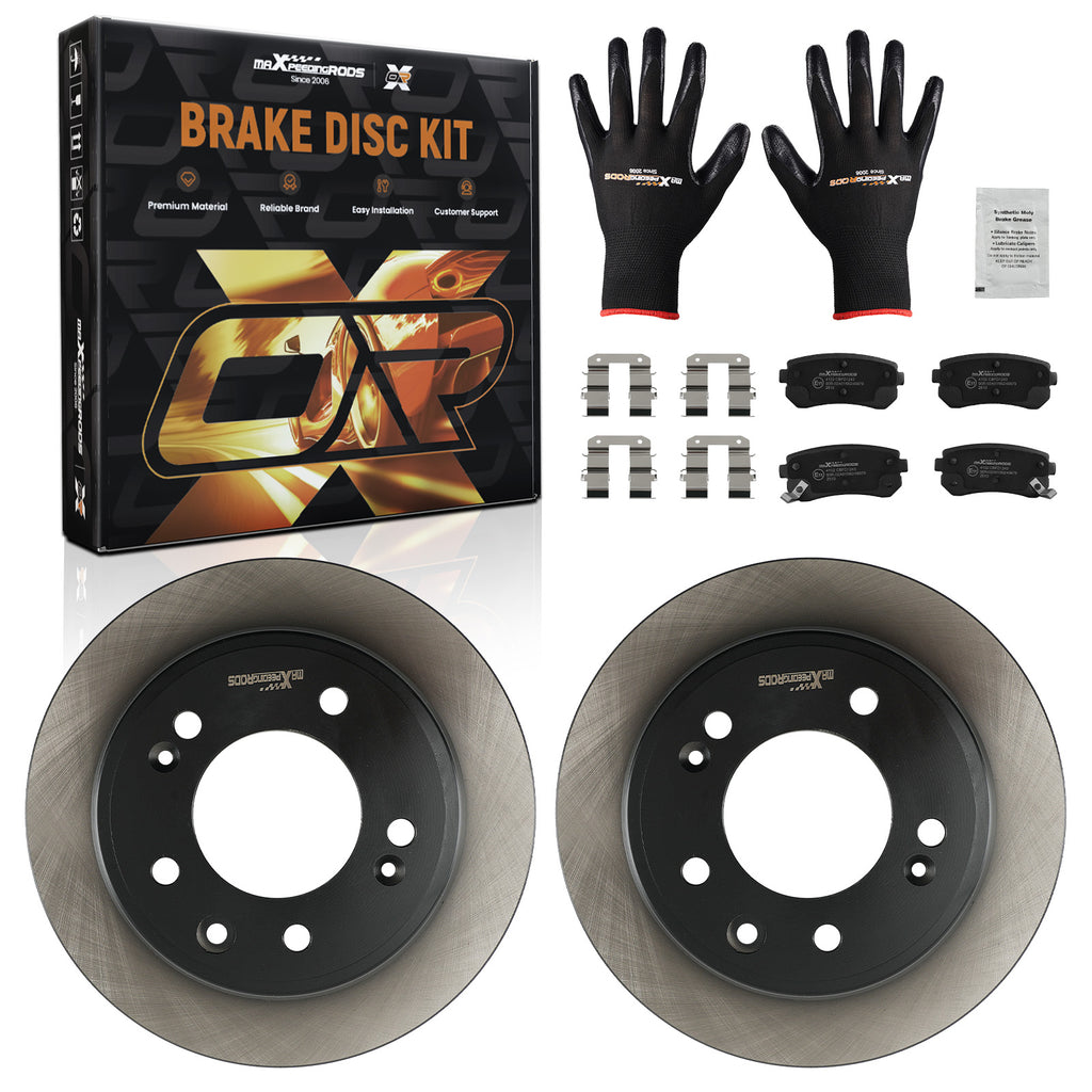 Achter Brake DiscsBrake Pads geschikt voor Hyundai i30 ix35/geschikt voor Kia Ceed Pro CeeD ED Sportage