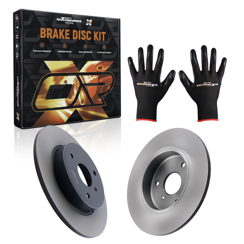 Pair Voor Brake Disc LeftRight geschikt voor Smart Fortwo 450 451 0004341V001 279.8mm