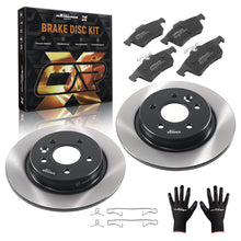 Laad de afbeelding in de galerijviewer, Achter Solid Brake Discs en Pads geschikt voor Volvo V50/geschikt voor Ford Focus 2003-2012 1223568