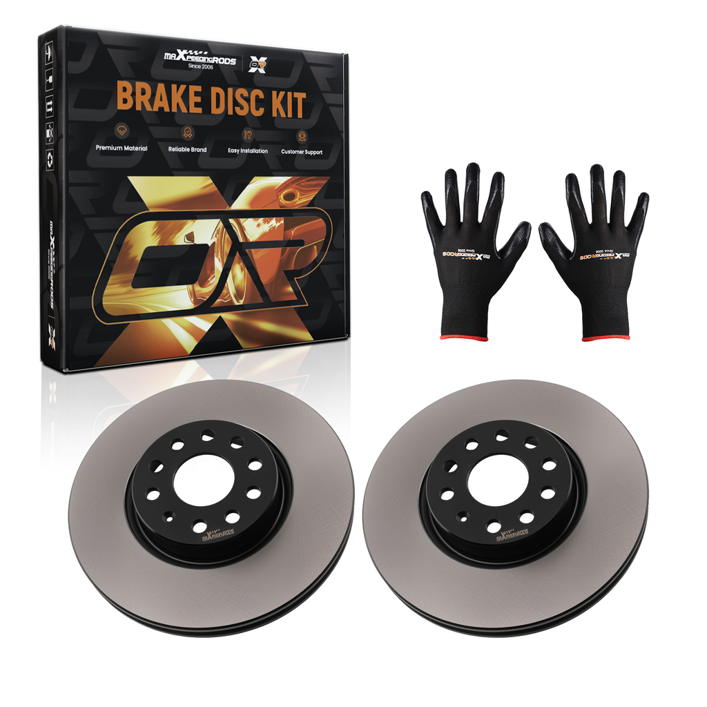 Brake Discs Voor LeftRight geschikt voor Citroën C3 C4 geschikt voor Peugeot 207 307 206 4246W1