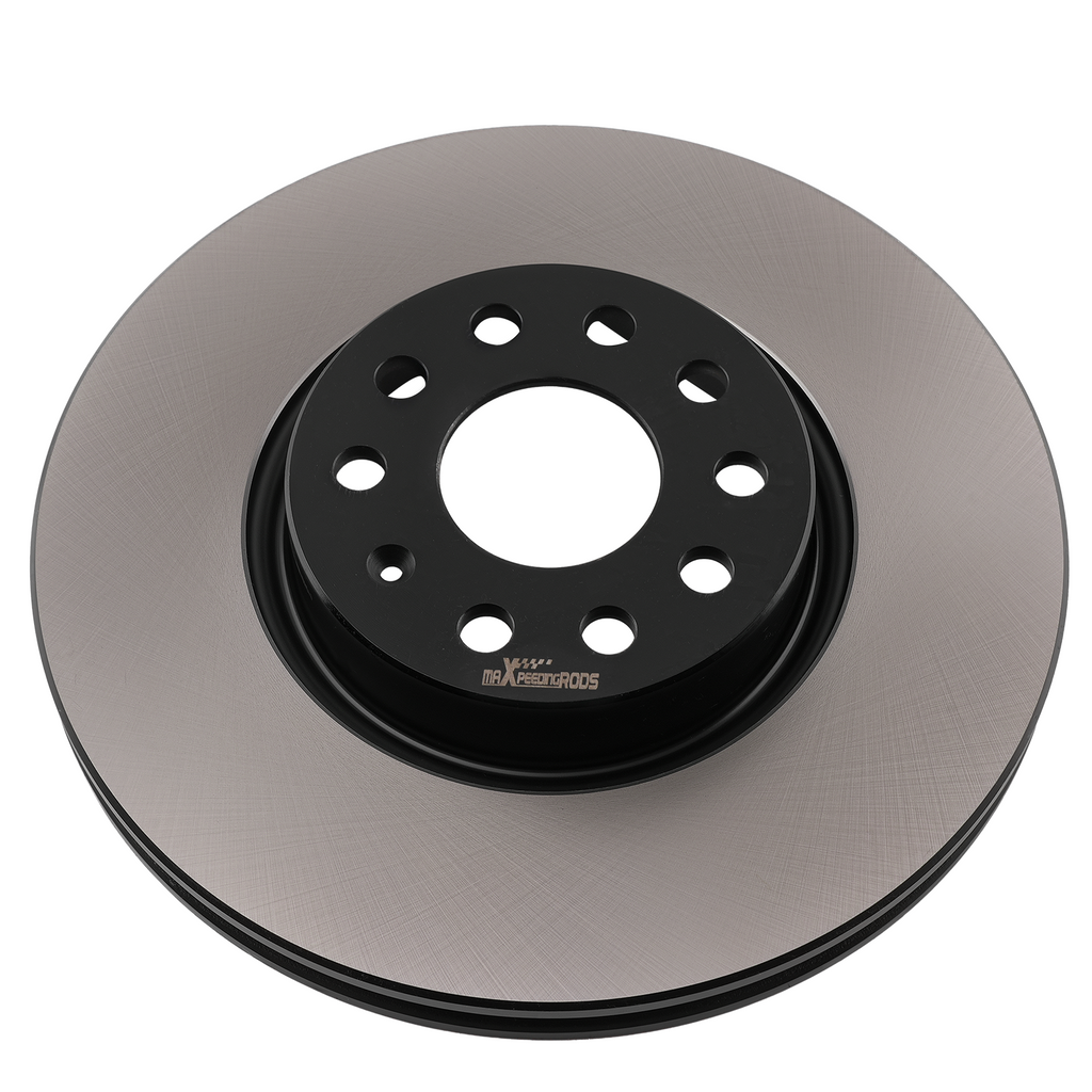 2x Brake Disc Front compatible for Peugeot 207 SW WK 2007-2013 compatible for Citroën C4 I 424983 22mm