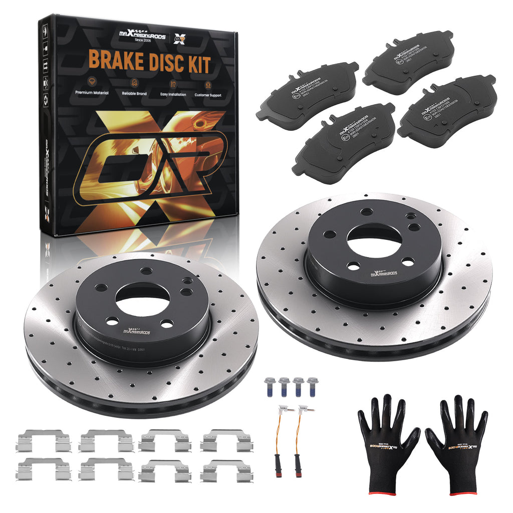 Voor Brake DiscsPads geschikt voor Mercedes C Class C204/S204 2007-2023 2044212812