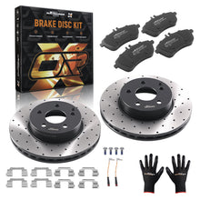 Laad de afbeelding in de galerijviewer, Voor Brake DiscsPads geschikt voor Mercedes C Class C204/S204 2007-2023 2044212812