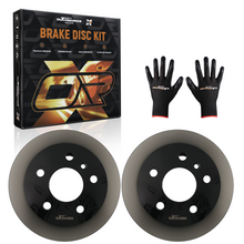 Laad de afbeelding in de galerijviewer, Achter Brake Discs Links Rechts geschikt voor Mercedes A-Klasse W169 B-Klasse W245 1694230312