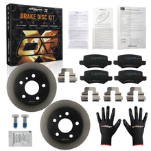 Laad de afbeelding in de galerijviewer, Brake DiscsBrake Pads Achter geschikt voor Mercedes-Benz A-Klasse W169 B-Klasse W245