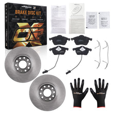 Laad de afbeelding in de galerijviewer, Vented Brake DiscsPads Set Voor 288mm geschikt voor Audi A4 B5 B6 B7 A6 C5 4A0615301C