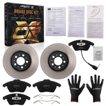 Laad de afbeelding in de galerijviewer, Brake DiscsBrake Pads Voor 288mm geschikt voor Audi A1 geschikt voor Skoda Fabia II III Roomster