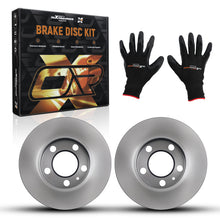 Laad de afbeelding in de galerijviewer, Pair Brake Disc Achter LeftRight geschikt voor Audi A1 A2 A3 TT 96-2023 1J0615601C 232mm