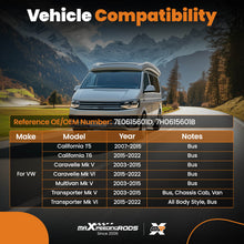 Laad de afbeelding in de galerijviewer, 2x Brake Discs Rear compatible for VW Multivan Transporter T5 T6 Caravelle 03-22 7H0615601B