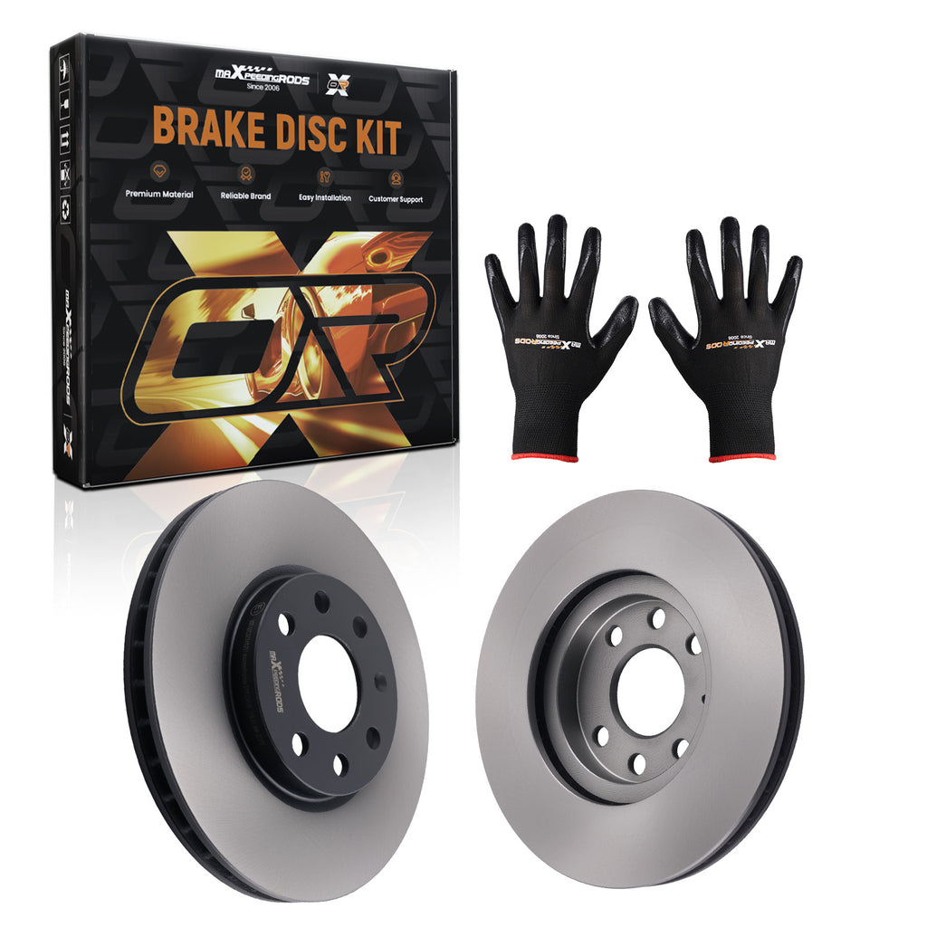 Voor Vented Brake Discs Pair 260mm geschikt voor Opel Vauxhall FWD 2000-2012 569000