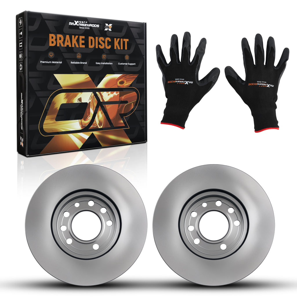 Pair Voor Brake Discs LeftRight geschikt voor Opel Astra G H Zafira A B 569060 279.7mm